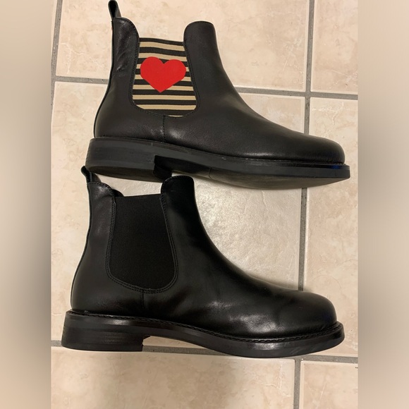 Browns Women’s Leather Boots Size 6 - Picture 4 of 11